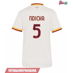 Lacne Ženy Futbalové dres AS Roma Evan Ndicka #5 2026-27 Krátky Rukáv - Preč